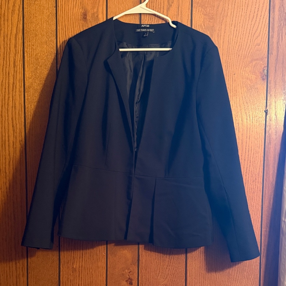 Apt. 9 Women's Classic Black Torie Jacket